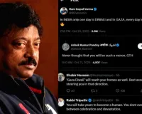 Ram Gopal Varma faces backlash for controversial Diwali post comparing India to Gaza; writer Ashok Kumar Pandey reacts