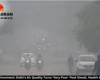 Health & Environment: Delhi's Air Quality Turns 'Very Poor' Post-Diwali, Health Alerts Issued