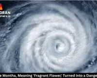 How Cyclone Montha, Meaning 'Fragrant Flower,' Turned into a Dangerous Storm