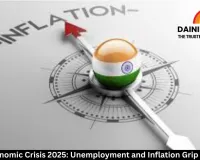 India's Economic Crisis 2025: Unemployment and Inflation Grip the Nation
