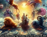 Neptune's Pisces Homecoming: Top 5 Zodiac Wins from October 22, 2025 Horoscopes