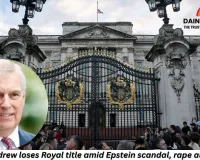 Prince Andrew Stripped of Royal Titles Amid Epstein Scandal and Rape Allegation