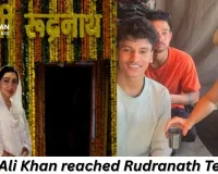Sara Ali Khan visited Rudranath Dham