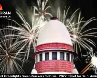 Supreme Court Greenlights Green Crackers for Diwali 2025: Relief for Delhi Amid Strict Rules