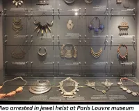 Two arrested over jewel theft at Paris Louvre Museum