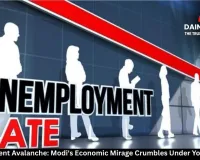 Unemployment Avalanche: Modi's Economic Mirage Crumbles Under Youth Despair