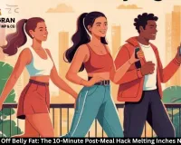 Walk Off Belly Fat: The 10-Minute Post-Meal Hack Melting Inches Naturally