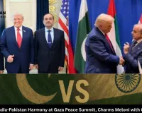 Trump Hails India-Pakistan Harmony at Gaza Peace Summit, Charms Meloni with Compliment