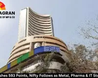  Sensex Crashes 593 Points, Nifty Follows as Metal, Pharma & IT Stocks Bleed