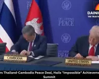 Trump Brokers Thailand-Cambodia Peace Deal, Hails