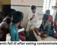 52 students fall ill after eating contaminated food at Telangana school