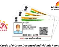 Aadhaar Cards of 6 Crore Deceased Persons Still Active, Raising Fraud Concerns: UIDAI Launches Survey