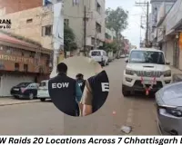 ACB–EOW Raids 20 Locations Across 7 Chhattisgarh Districts in Probe Against Patwari-to-RI Officials