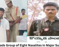 Surrender of Senior Naxal Cadres in Telangana: Azad Among 8 Who Lay Down Arms