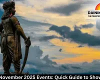 Bhopal November 2025 Events: Quick Guide to Shows & Fun
