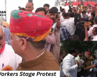 BJP Workers Protest Against SDM During Bharatpur Event; Minister Suresh Rawat Intervenes