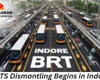 BRTS Dismantling Begins in Indore: Roads to Be Widened, Bus Service to Continue Smoothly