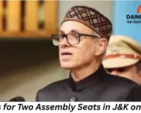 Bypolls for Two Assembly Seats in J&K on Nov 11: Omar Abdullah Faces Rising Dissent Within Party