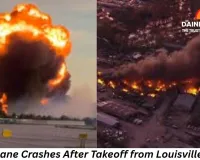 Cargo Plane Crashes After Takeoff from Louisville Airport, Killing 7 and Injuring 11; Residents Ordered Indoors Within 8 km Radius