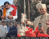 CM Mohan Yadav’s Son Marries in Ujjain Mass Ceremony Alongside 22 Couples