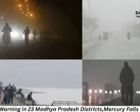 Cold Wave Alert in 23 Madhya Pradesh Districts as Temperatures Dip Below 10°C; Schools in Dewas to Start Late