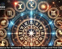 Cosmic Guidance for November 3, 2025: Embrace Delays and Find Clarity in Quiet