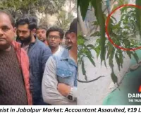 ₹19 Lakh Robbery in Jabalpur Market: Accountant Attacked in Broad Daylight, Police Launch Hunt
