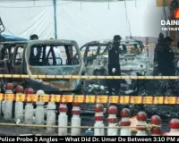 Delhi Blast: Police Probe 3 Angles — What Did Dr. Umar Do Between 3:10 PM and 6:22 PM?