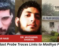 Delhi Blast Suspects Linked to Madhya Pradesh; Mhow Native Founded University Where Accused Taught