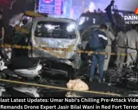 Delhi Car Blast Latest Updates: Umar Nabi's Chilling Pre-Attack Video Surfaces as NIA Remands Drone Expert Jasir Bilal Wani in Red Fort Terror Probe