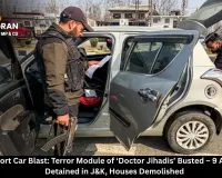 Delhi Red Fort Car Blast: Terror Module of ‘Doctor Jihadis’ Busted – 9 Arrested, 600 Detained in J&K, Houses Demolished