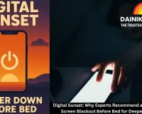 The Digital Sunset: Reclaiming Sleep by Unplugging an Hour Before Bed
