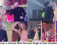 Donald Trump Jr Joins Ranveer Singh on the Dance Floor at Udaipur’s High-Profile Wedding Celebration