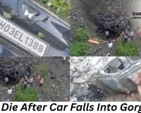 Five Killed as Car Plunges Into Gorge on Delhi–Mumbai Expressway in Ratlam