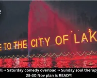  Bhopal, get ready — your weekend (28–30 Nov 2025) is absolutely STACKED!  