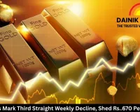 Gold Prices Mark Third Straight Weekly Decline, Shed ₹670 Per 10 Grams