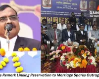 IAS Officer’s Remark Linking Reservation to Marriage Sparks Outrage in Bhopal