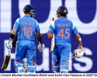 India Bowling Coach Morkel Confident Rohit and Kohli Can Feature in 2027 ODI World Cup
