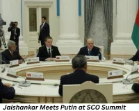 Jaishankar Meets Putin at SCO Summit, Reaffirms India’s Stance on Terrorism and Security