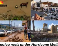 Jamaica reels under Hurricane Melissa: Residents scavenge for food amid floods, debris, and chaos in devastated Black River