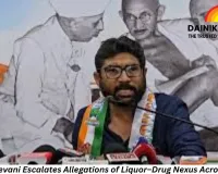 Jignesh Mevani Escalates Allegations of Liquor–Drug Nexus Across Gujarat