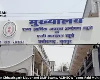Major Action in Chhattisgarh Liquor and DMF Scams, ACB-EOW Teams Raid Multiple Locations