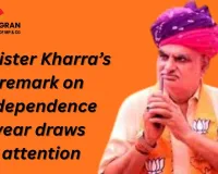 Minister Kharra’s remark on Independence year draws attention