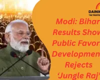 PM Modi Says Bihar Mandate Underscores Priority of Governance, Not ‘Jungle Raj’