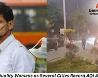 MP’s Air Quality Slips to ‘Very Poor’ in Multiple Cities as AQI Breaches 300 Mark