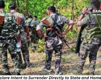 Naxals Announce Plans to Surrender Before State and Home Ministers