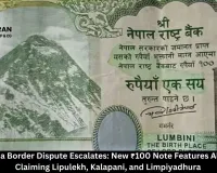  Nepal-India Border Dispute Escalates: New ₹100 Note Features Altered Map Claiming Lipulekh, Kalapani, and Limpiyadhura