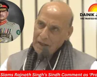 Pakistan Condemns Rajnath Singh’s Sindh Remark as ‘Provocative’