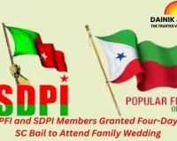 Two PFI, SDPI Members on Four-Day SC Bail Attend Family Wedding in Indore Under Police Watch