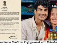 Smriti Mandhana Confirms Engagement with Palash Muchhal Ahead of November Wedding